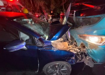 accidente en carretera federal 307