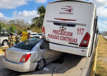 accidente en cancún