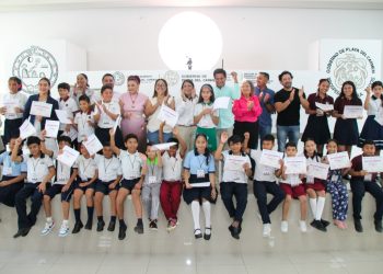 «Niñez al mando: El Cabildo Infantil 2025 toma la palabra en Playa del Carmen»