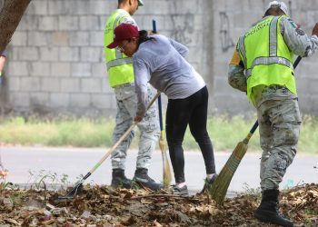 «Chetumal se une: Mega jornada de limpieza con fuerza triple de gobierno».