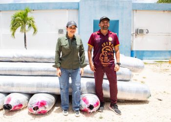 «Estefanía Mercado arranca rehabilitación de 17 canchas deportivas en Solidaridad»