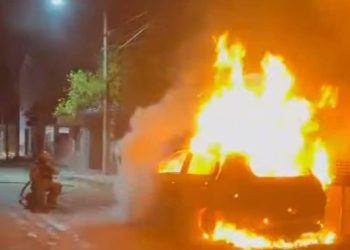 incendio de vehículo Chetumal