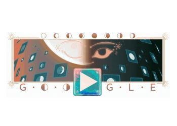 Media Luna de Mayo lo que hay detrás del nuevo Doodle de Google