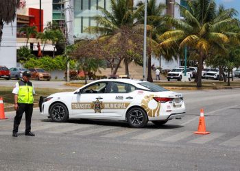 tránsito Cancún elecciones