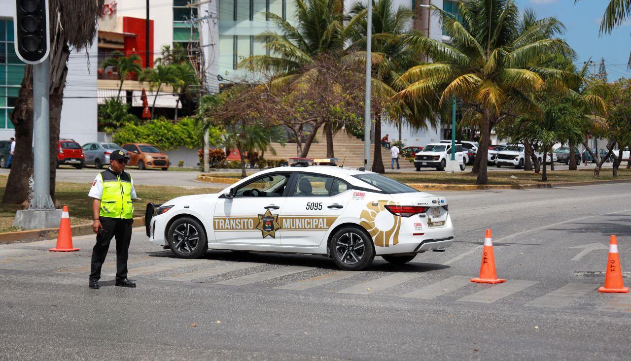 tránsito Cancún elecciones