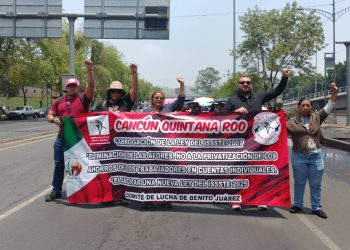 huelga nacional Quintana Roo, protesta CNTE Quintana Roo