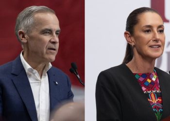 Abordan Sheinbaum y Carney el T-MEC en llamada telefónica