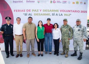“Aquí queremos vivir en paz”; Estefanía Mercado impulsa programa de desarme en Playa del Carmen