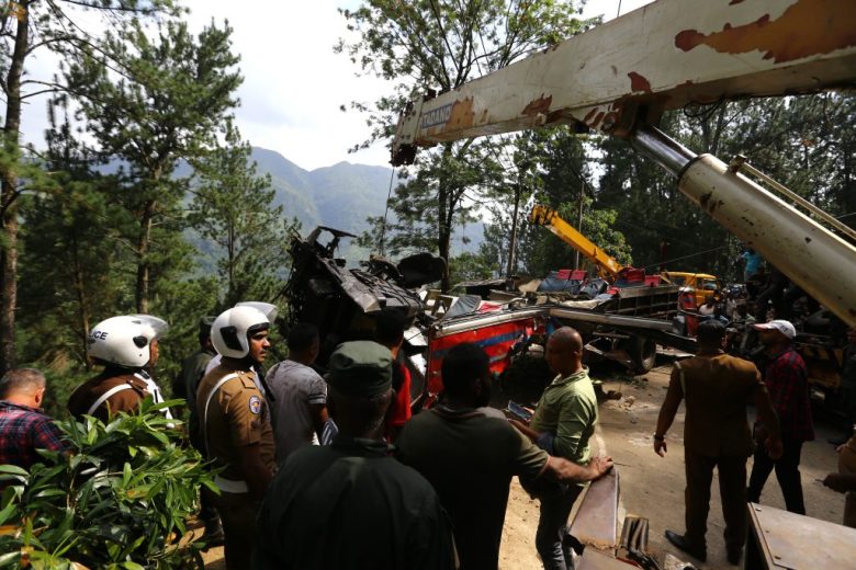 Accidente de autobús en Sri Lanka