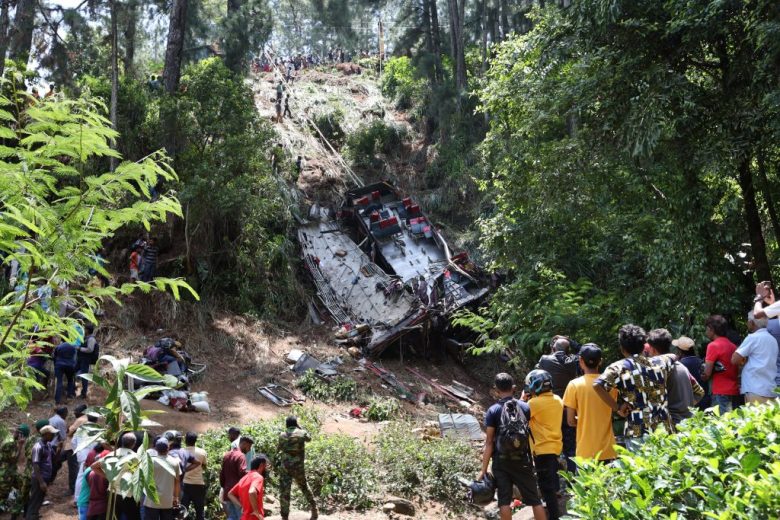 Accidente de autobús en Sri Lanka