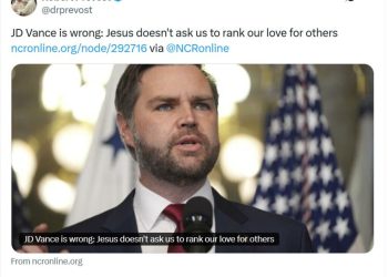 Cardenal Prevost en X antes de ser papa: apoyo a migrantes y críticas recientes a Vance