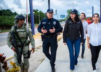 Con la política de seguridad de Estefanía Mercado, Playa del Carmen rompe en abril récord en detenciones, aseguramientos y recuperación de vehículos