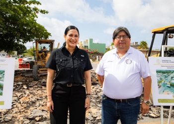 Estefanía Mercado da arranque a histórica repavimentación de la Avenida Mayapán; más de 18 MDP en inversión para beneficiar a más de 30 mil habitantes