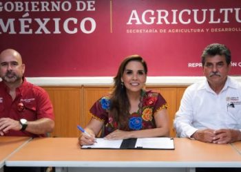 Firma Mara Lezama Convenio de Coordinación para el Desarrollo Rural Sustentable 2025-2027