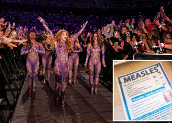 Advertencia por posible exposición al sarampión en concierto de Shakira en Nueva Jersey