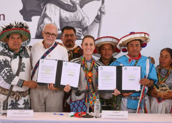 Gobierno federal restituye tierras a comunidad Wixárika en Nayarit