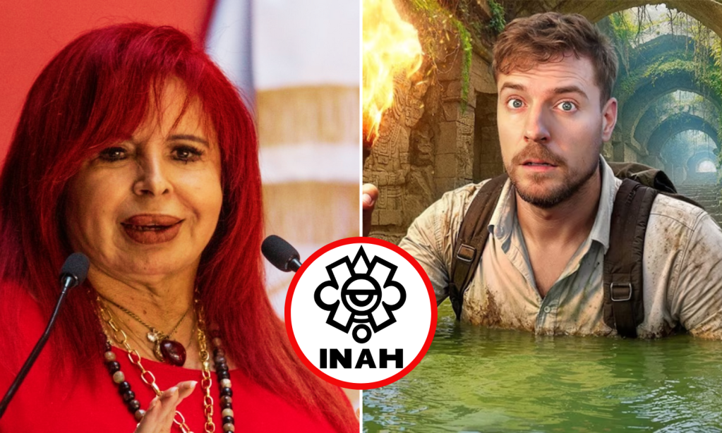 Director del INAH anunció que demandará a MrBeast por vídeo en ruinas mayas en la Península de Yucatán; gobernadora de campeche lo defiende