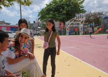 Mara Lezama y José Luis Chacón entregan reconstruido parque “Carlos Canseco” en Cozumel diseñado con participación ciudadana