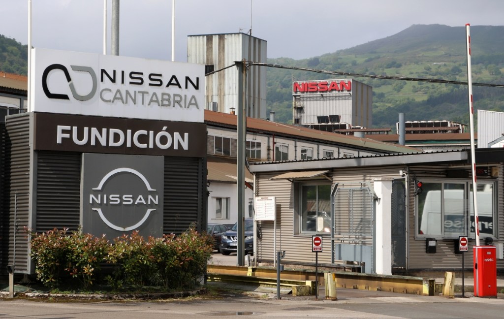 Planta de Nissan en Cantabria, España. El fabricante nipón informó que despedirá a 20,000 trabajadores