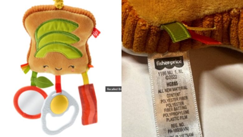 Profeco y Mattel alertan por un peligroso juguete para niños de Fisher-Price: Brunch & Go Stroller Toy, modelo HGB85