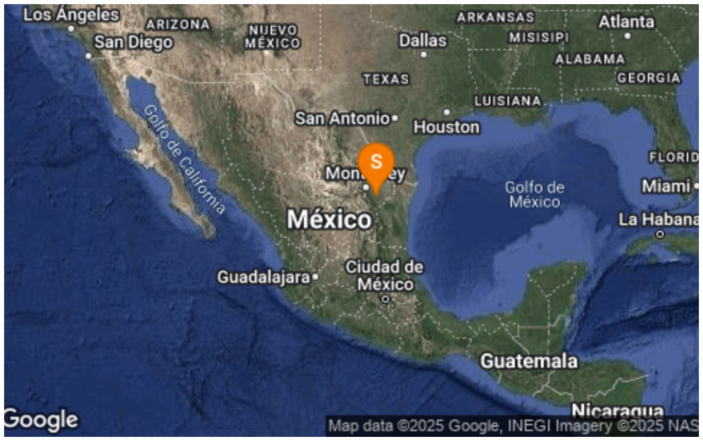 Se registró un sismo en Nuevo León de magnitud 4.5, con epicentro localizado a 18 kilómetros al noroeste del municipio de Montemorelos