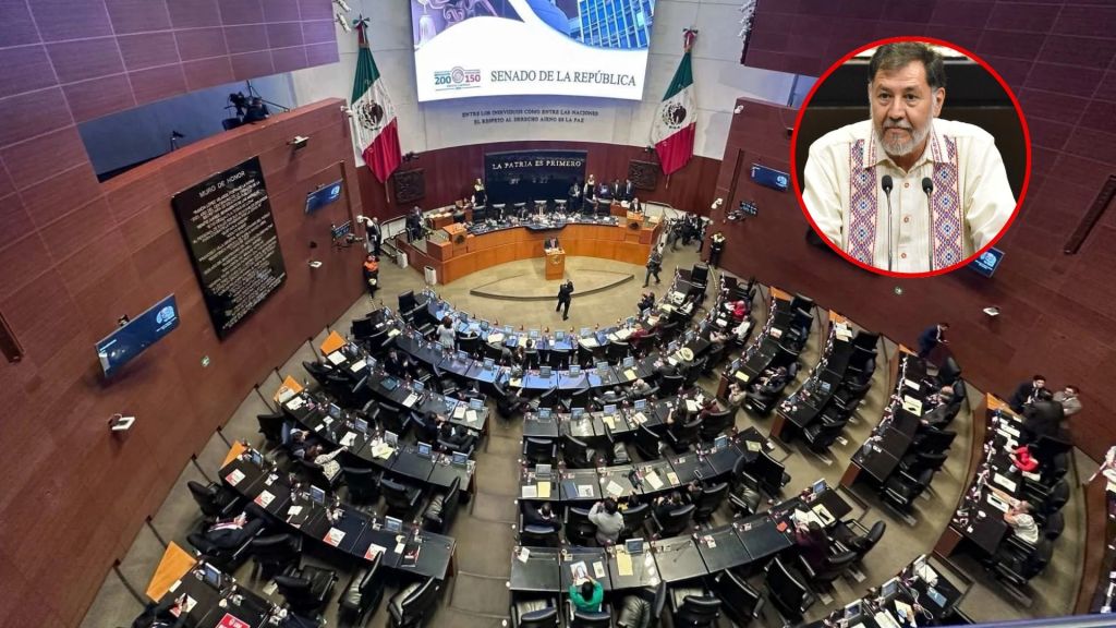 Documento oficial del Senado que detalla los gastos del viaje internacional realizado por Fernández Noroña en marzo de 2025.