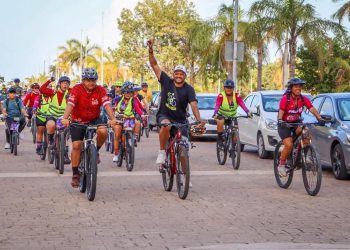 «Alejandro Luna apuesta por el cambio en la Rodada del Día Mundial de la Bicicleta»