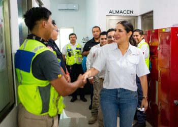 “Playa del Carmen se blinda ante huracanes: Estefanía Mercado asegura protección total para las familias”