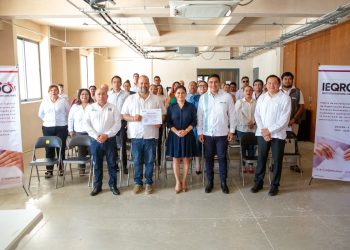 «Unen fuerzas Puerto Morelos e IEQROO para fortalecer la democracia desde lo local»