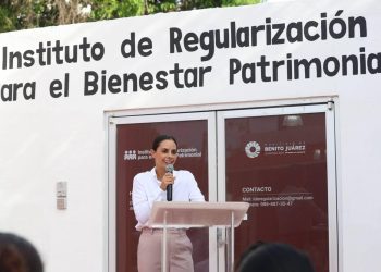 Instituto Bienestar Patrimonial Cancún, regularización terrenos Cancún, Ana Paty Peralta patrimonio Cancún
