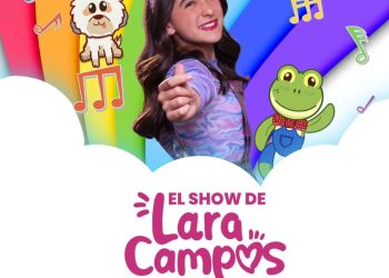 Lara Campos, show infantil Cancún, gira Lara Campos, concierto Lara Campos,