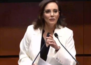 Lilly Téllez Senado, acusaciones 4T, Alfonso Romo lavado dinero, debate Senado México, reforma Ley Competencia Económica, acusación narcotráfico 4T