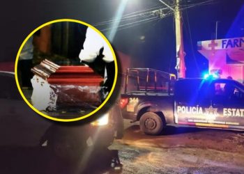 Abandonan ataúd con un adolescente muerto en la puerta de su casa en Durango