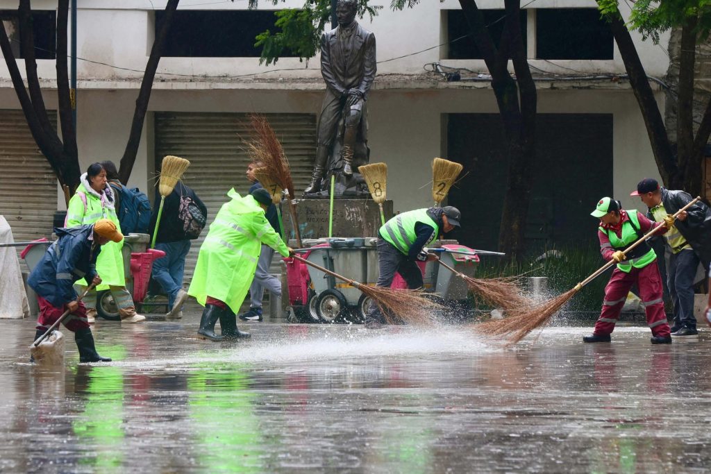 Lluvias en la Ciudad de México