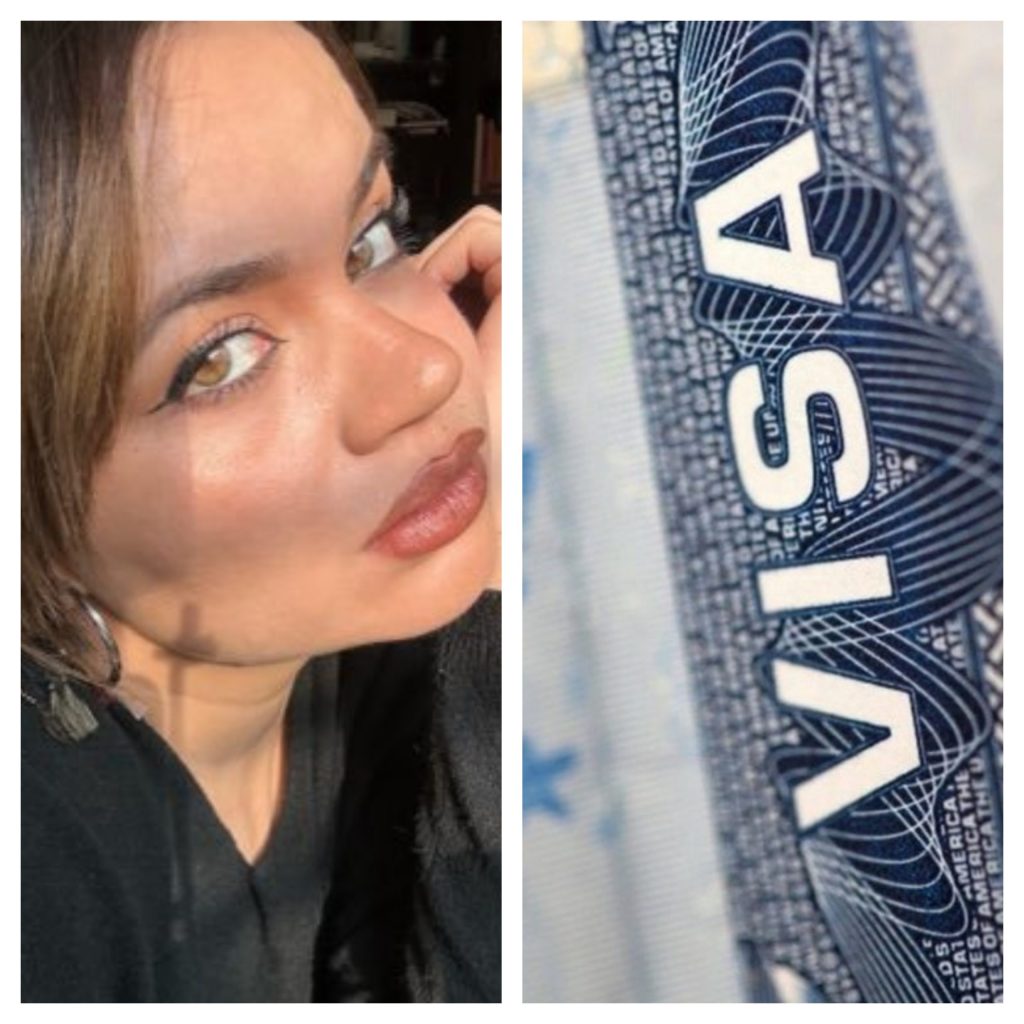 "Cancelan" visa de Melissa Cornejo