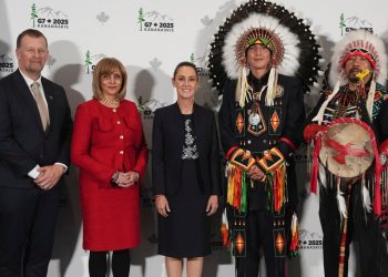 Claudia Sheinbaum llega a la Cumbre del G7, ¿cambia su agenda