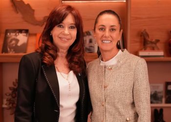 Claudia Sheinbaum se solidariza con Cristina Fernández, condenada a prisión