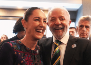 Critican este gesto de Lula da Silva con Claudia Sheinbaum en el G7 | VÍDEO