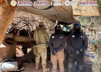 Desmantelan laboratorio y una pista clandestina en Tamazula, Durango