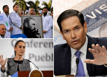 EE.UU. restringe visas por contratar a médicos cubanos; México empleó a miles: Claudia Sheinbaum dice esto