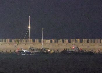 El barco de la Flotilla de la Libertad llega al puerto israelí de Asdod