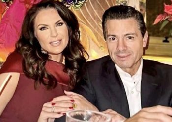 Enrique Peña Nieto y su novia Simona Sorakaite son captados juntos en Madrid