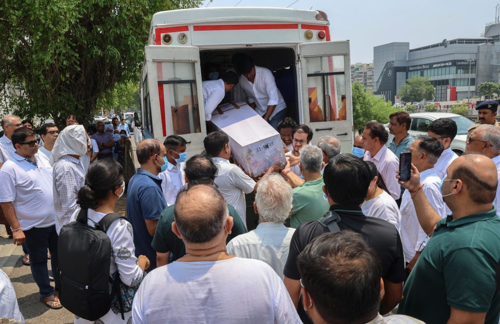 Accidente aéreo en India