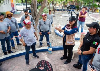 Estefanía Mercado inicia histórica rehabilitación de 376 parques para dar nueva identidad urbana a Playa del Carmen