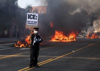 “Estos disturbios sólo fortalecen nuestra determinación”: Trump
