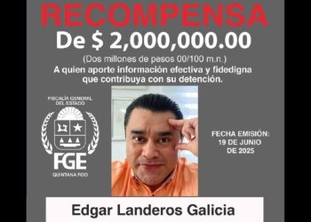 Fiscalía de Quintana Roo eleva recompensa por psiquiatra prófugo