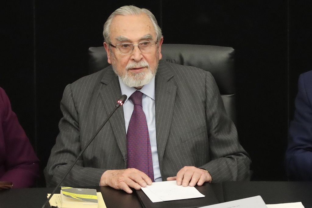 Bernardo Bátiz, recién electo integrante del Tribunal de Disciplina Judicial, en imagen de archivo