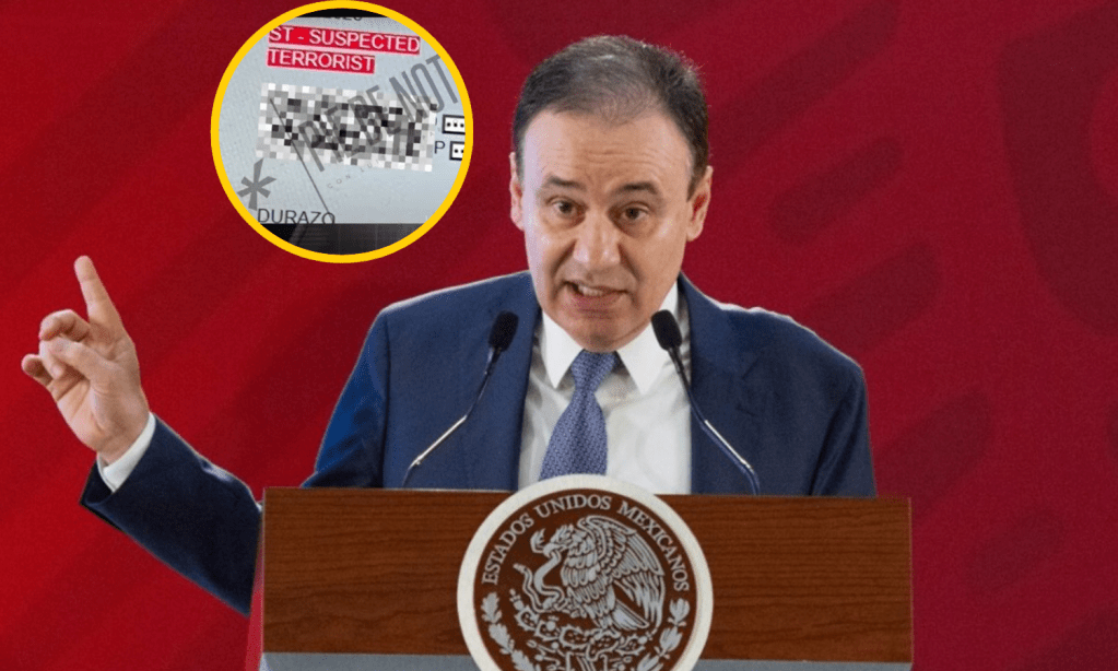 El gobernador de Sonora, Alfonso Durazo Montaño, tiene orden de detención por ser “sospechoso de terrorismo”, reveló Luis Chaparro.