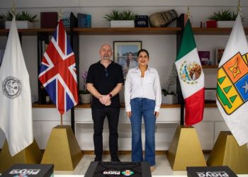 Gobierno de Estefanía Mercado fortalece alianza estratégica con el Reino Unido para impulsar turismo seguro, sostenible e innovador en Playa del Carmen