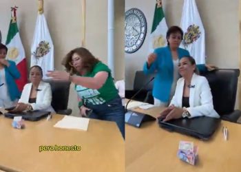 Guanajuato dice sí a la vida: diputada humilla a su compañera con billetes por “vender” su voto